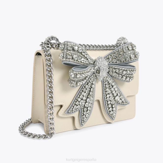 Kurt Geiger mujer bandolera pequeña london shoreditch 2LPR137 | bolsas hueso